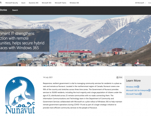 Government IT Department Strengthens Connections, Secures Hybrid Workplaces with Windows 365
